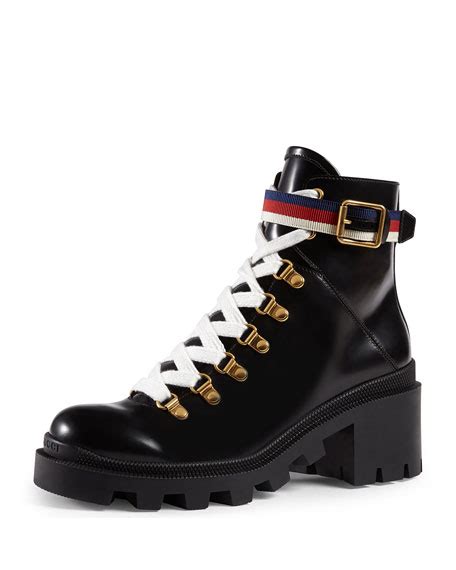 gucci combat boots neiman marcus|Neiman Marcus women boots.